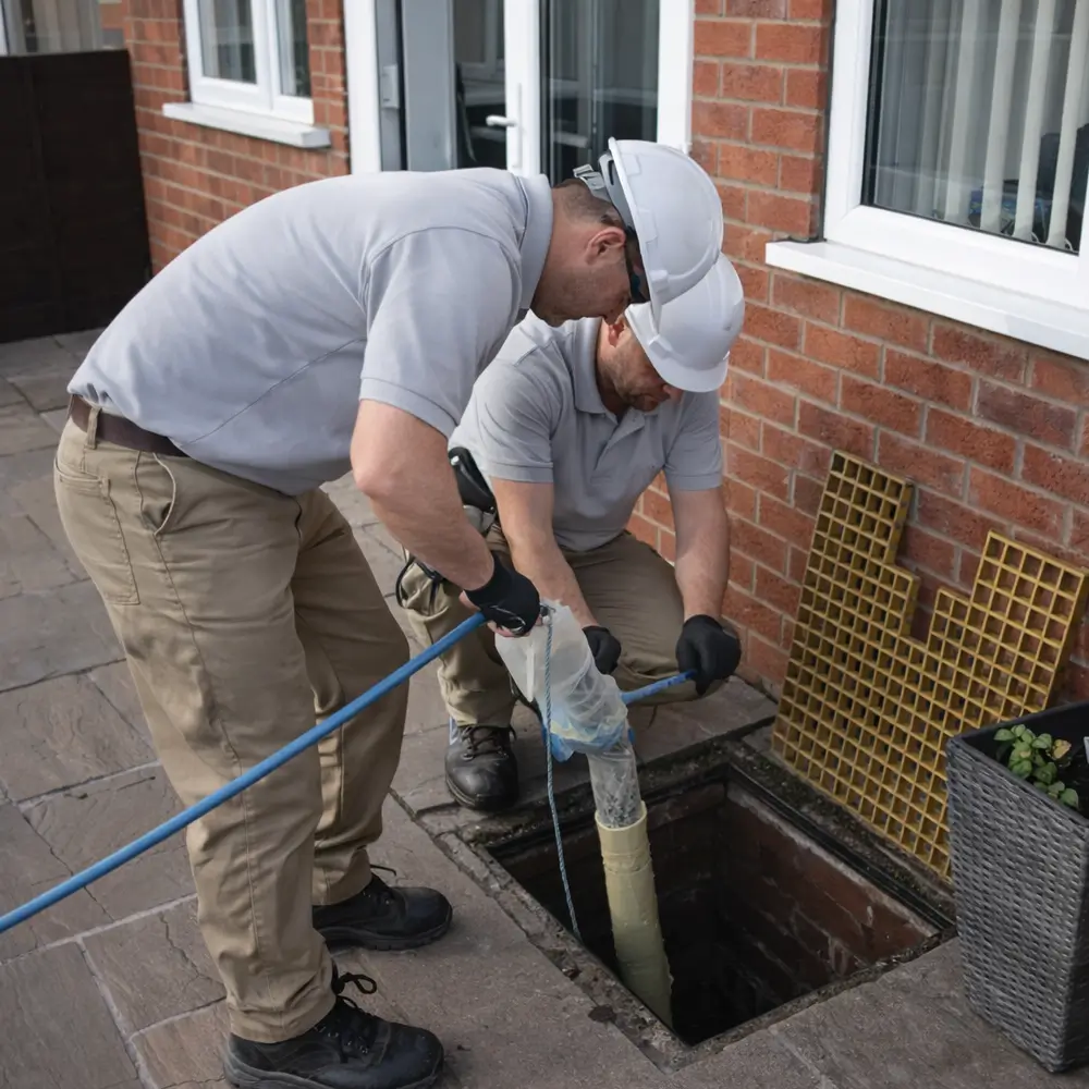 Blocked drain repair service in East Peckham